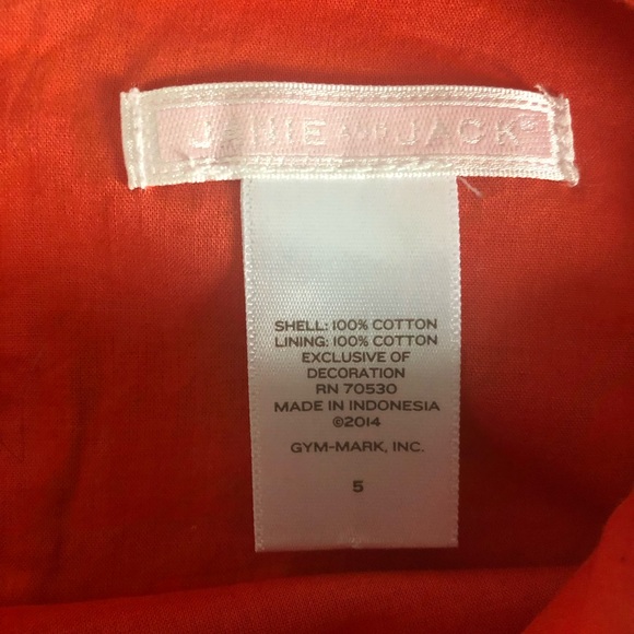 Janie & Jack girls dress size 5 - Picture 3 of 3